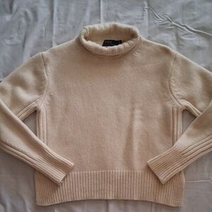 Polo by Ralph Lauren Women's Soft Beige Turtleneck Sweater